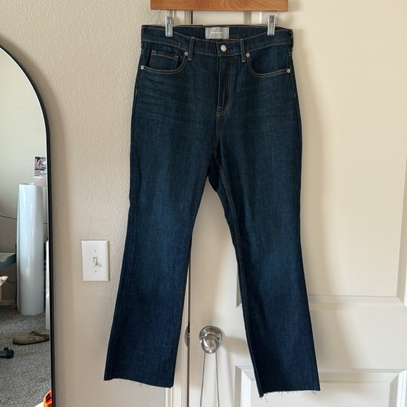 EVERLANE HIGH RISE KICK CROP JEANS 30 - Picture 6 of 10